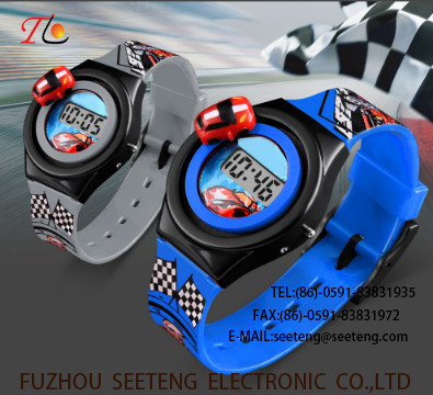 Popular customized promotion watch for children and adults cool cute sport car watch children's watch fashion watches