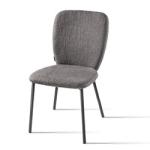 Multiscene Upholstered Dining Chair Fabric Material Practical Antiwear