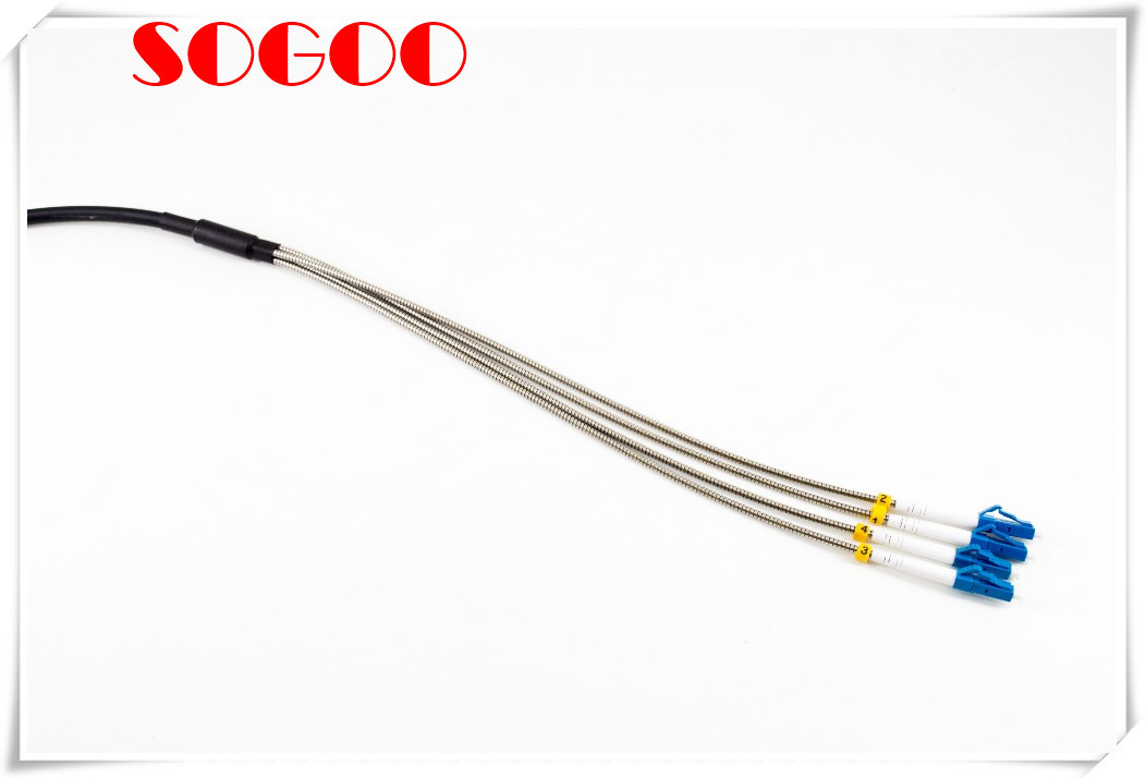 14130625 0.03m/0.34m Optical Cable Assembly DLC/PC GYFJH 2A1a (LSZH) 7.0mm 2 Cores