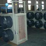Indoor evaporator with dual discharge