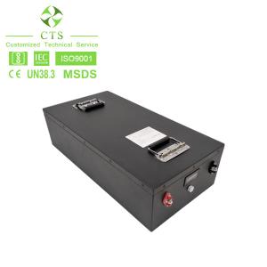 China 3500 Cycles 51.2V 50Ah Solar Battery Storage 2.56KWh LFP Battery Packs CTS 5150 wholesale