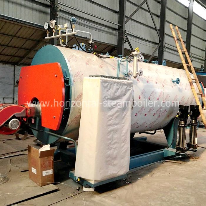 High Efficiency Diesel Fired Steam Boiler Skid Mounted For Textile Industry