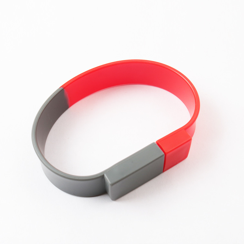 ODM OEM Silicone Wristband USB Memory Bracelet 2.0 3.0 1GB 256GB Full Memory