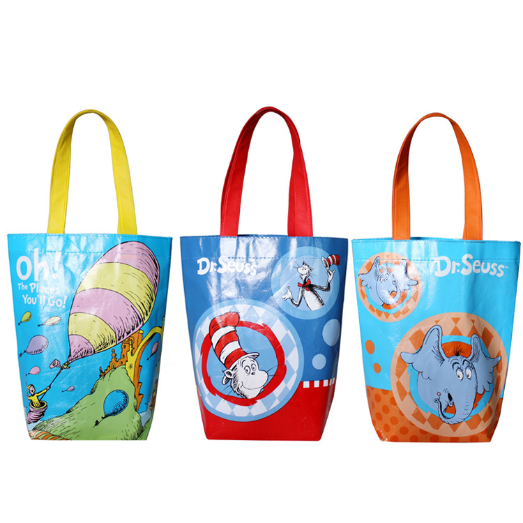 PP Non Woven Gift Bags Laminated Rice Wine Carry Packaging Reusable Mini to Large