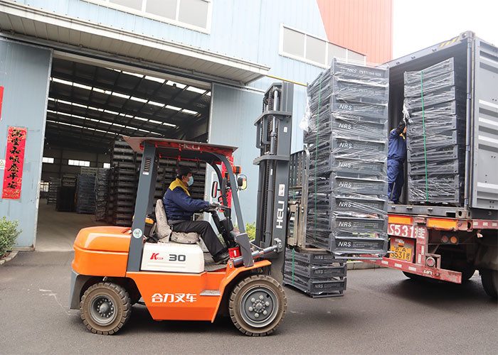 Movable Heavy Duty Q235 Steel Stillages For Warehouse Logistics