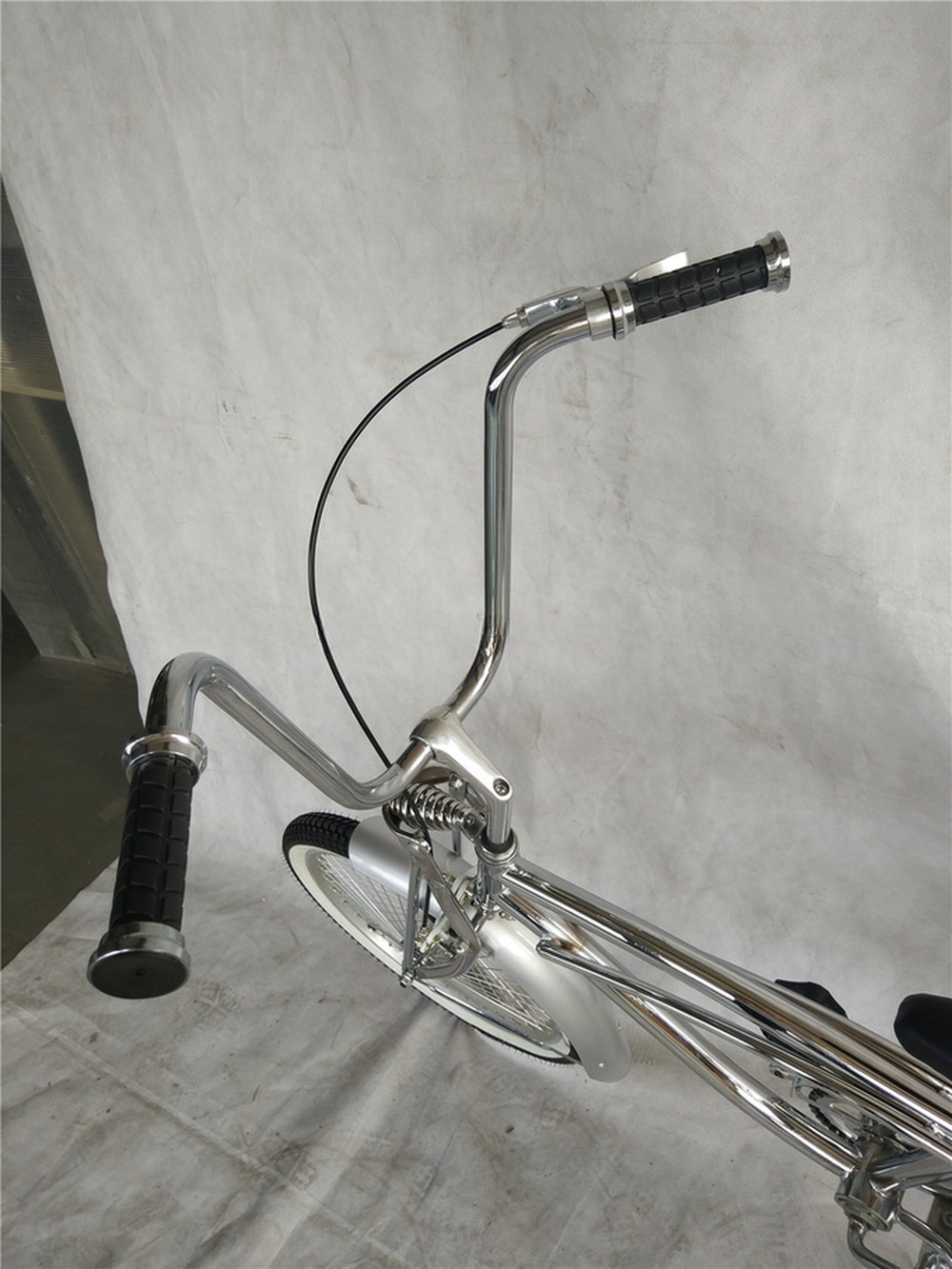 CP 20 inch Springer Fork Bicycle Lowrider Chopper Bike Adult Beach Cruiser Lowrider Bicycle 12kg