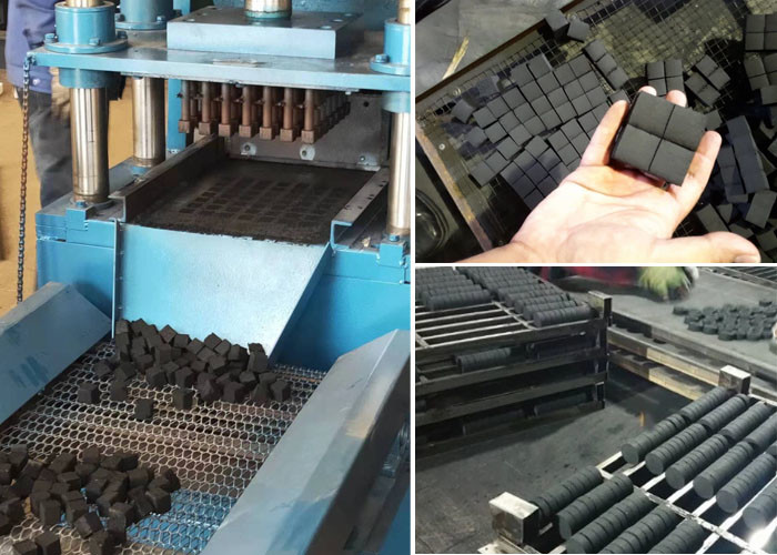 Hydraulic Charcoal Briquette Press Machine For Olive Waste Pomace
