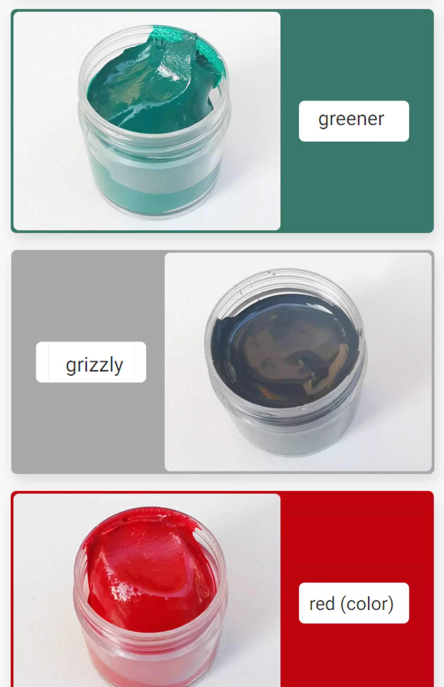 Customized Eco Friendly Epoxy Resin Pigment Paste For Marble Adhesive Color Mixing