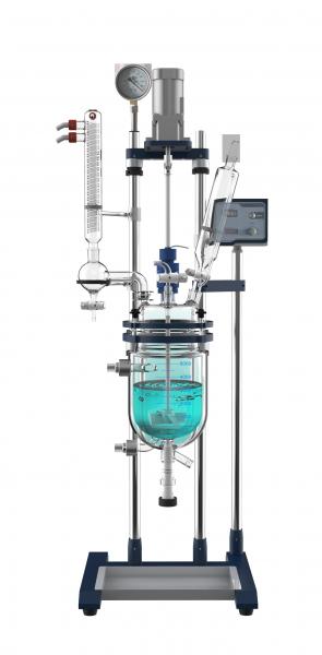 Zhengzhou Greatwall Glass Reactor 5L Factory Price for Pharmaceutical Use