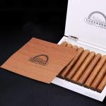Paper Board Cigar Packaging Box Custom Print Logo Reusable Luxury