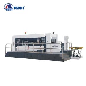China Automatic Flatbed Carton Box Die Cutting Machine 1300mm wholesale