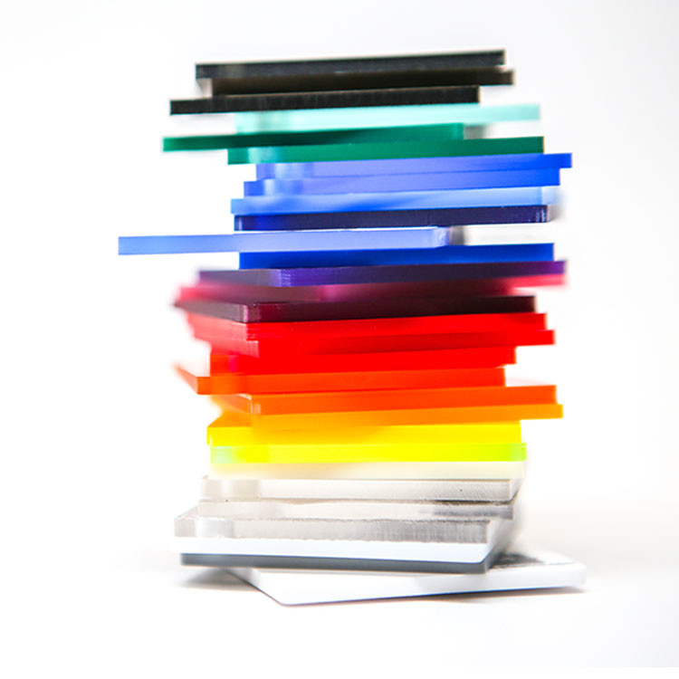 PMMA Glossy Translucent Acrylic Sheets 3mm Laminate Plexiglass