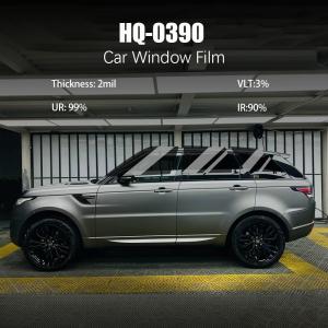 China 90% IR Protection Car Window Tint Film Scratch Resistant 2.0 Mil on sale