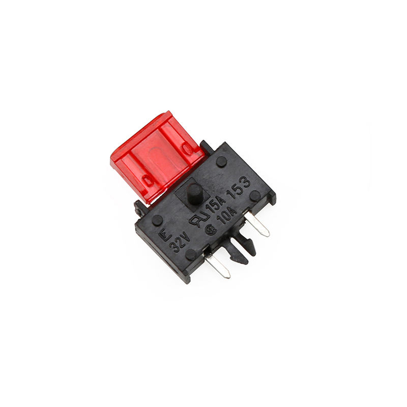 15A 32V Mini Blade Fuse Holder PCB Mount PA66 Brass Terminal