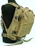 Hot sale khaki 3 Days Tactical backpack