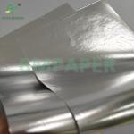 70gsm Waterproof Silver Aluminum Metallized Paper For Wet Strength Beer Label