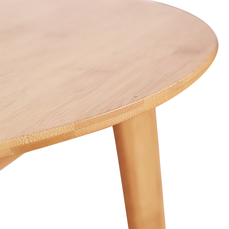 Mini Round Bamboo Chairs for Eco-friendly Home Furniture Environmental Protection