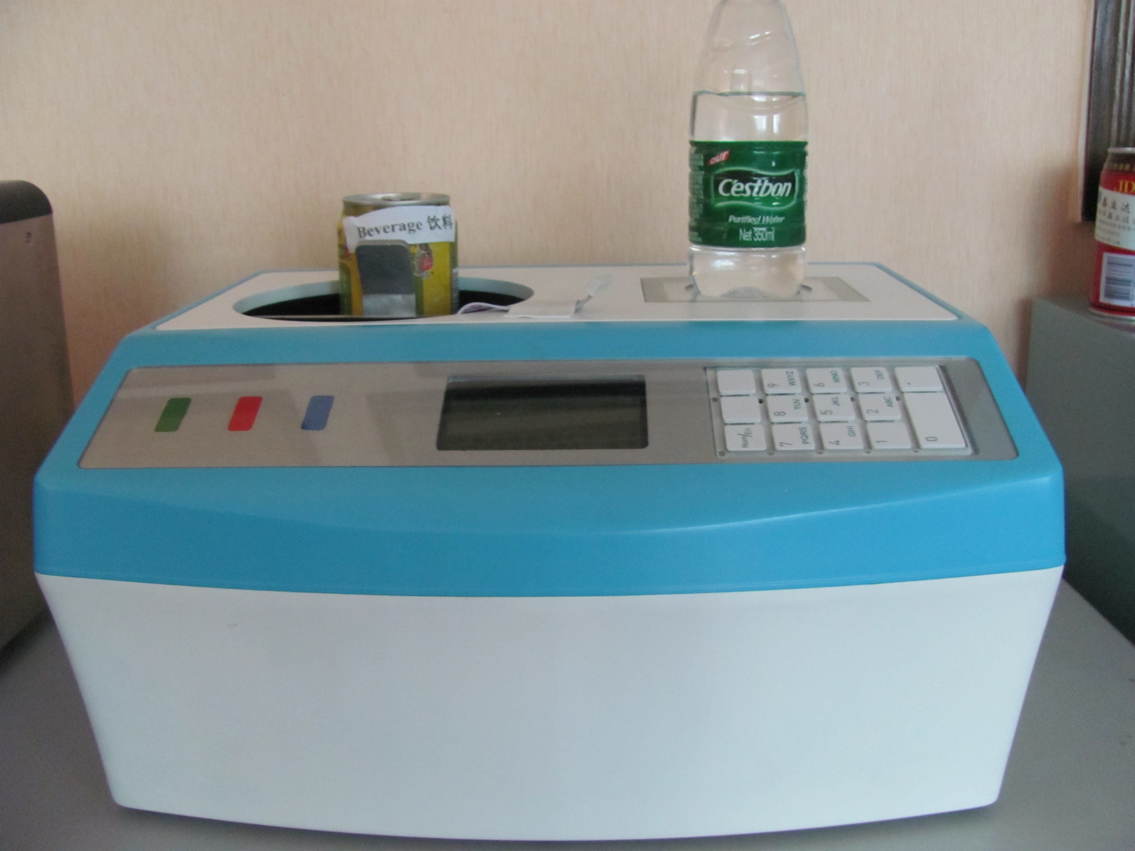 Dangerous Bottles Liquid Scanner with high sensitivity for train stations and airports