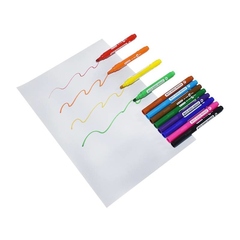 Bright And Versatile Colourful Whiteboard Markers For Black Dry Erase Board Erasable