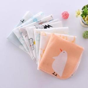 China MFC 015 Pure Cotton Handkerchiefs Face Wash Cloth Muslin Face Makeup Removal wholesale
