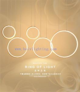 China Restaurant Chandelier Three Simple Modern Creative Personality Round Light wholesale