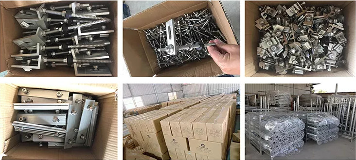 304 Stainless Steel Solar Panel Mount Rack Hanger Bolt For Metal Roofing System