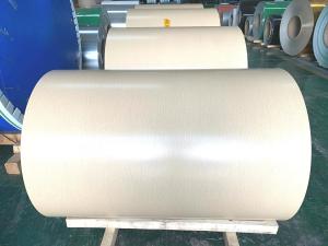 China 5052 PVDF Coating Prepainted Aluminum Coil Anti Impact wholesale