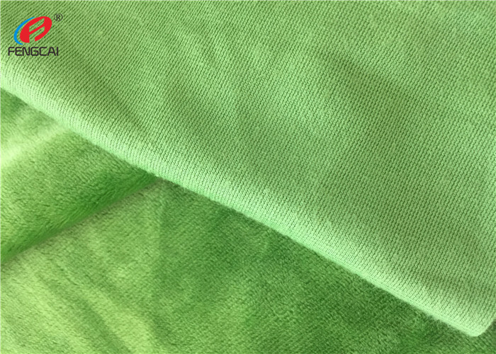 230GSM 3MM Pile Soft Velboa Knitted Fabric Polyester Minky Plush Fabric