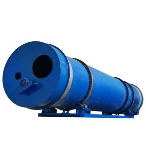 China Three Channels Rotary Drum Dryer With Cyclone Dust Collector wholesale