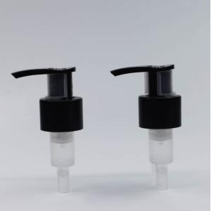 China Polypropylene 24/410 Black Lotion Dispenser Pump For PET Bottle wholesale