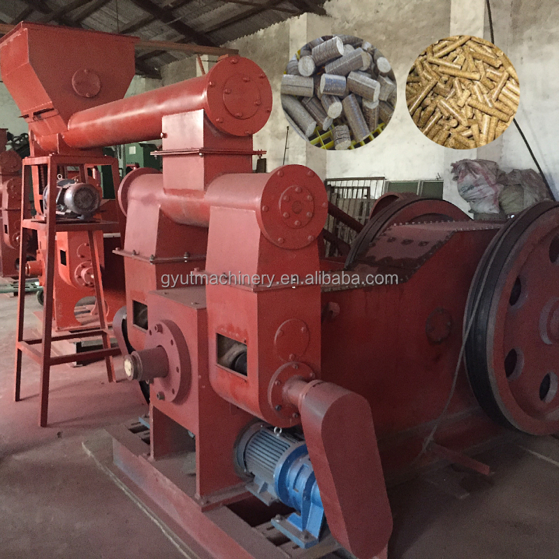 Hydraulic Press Briquette making Machine Industry Use For Compressed Sawdust