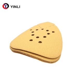 China Thick Aluminium 5 Inch 8 Hole Sandpaper Diss 800 Grit For Polishing wholesale