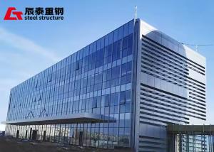 China Q355B ASTM A572 Glass Curtain Steel Structure Office Building wholesale