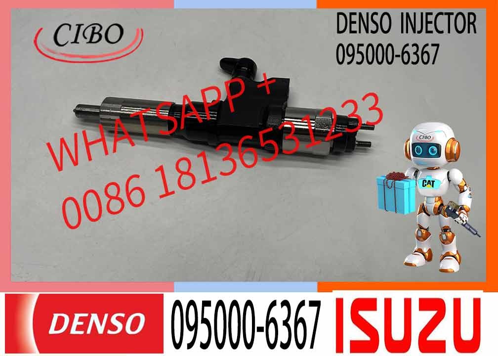 Diesel Engine Common Rail Fuel Injector 095000-6366 095000-6367 For ISU-ZU 4HK1 6HK1 Engine 8-97609788-6 8-97609788-7