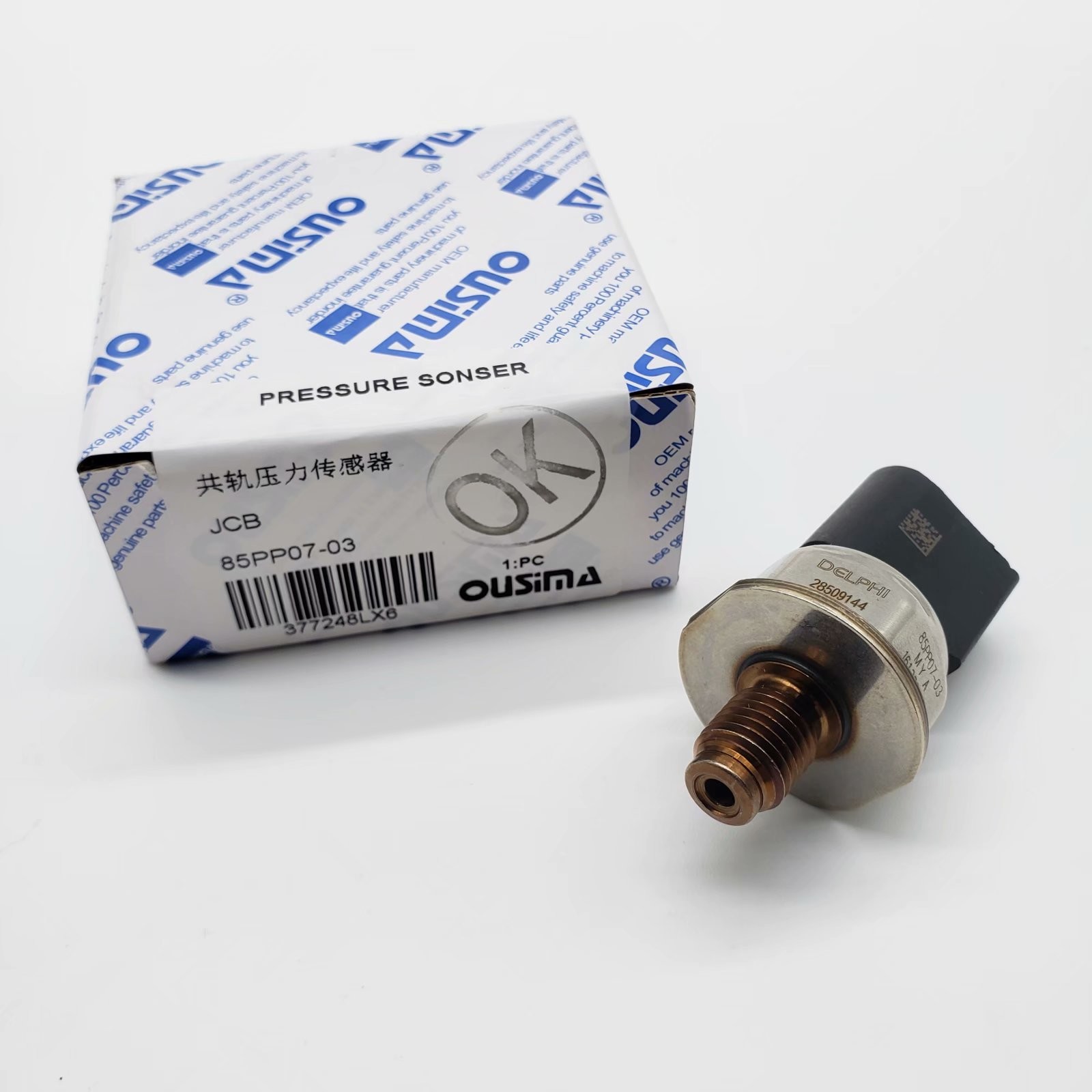 OUSIMA 85PP07-03 Fuel Pressure Sensor Switch Pressure Excavator Transducer Sensor