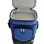 Two Compartment Insulated Picnic Bag PEVA PVC Cotton Food Container