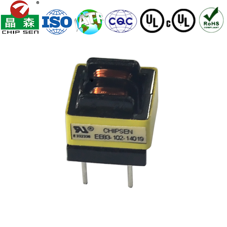 Customized High Frequency Audio Flyback Isolated Step-Up Power Transformer EE8.3 24V/220V R D Cost Free Design Service