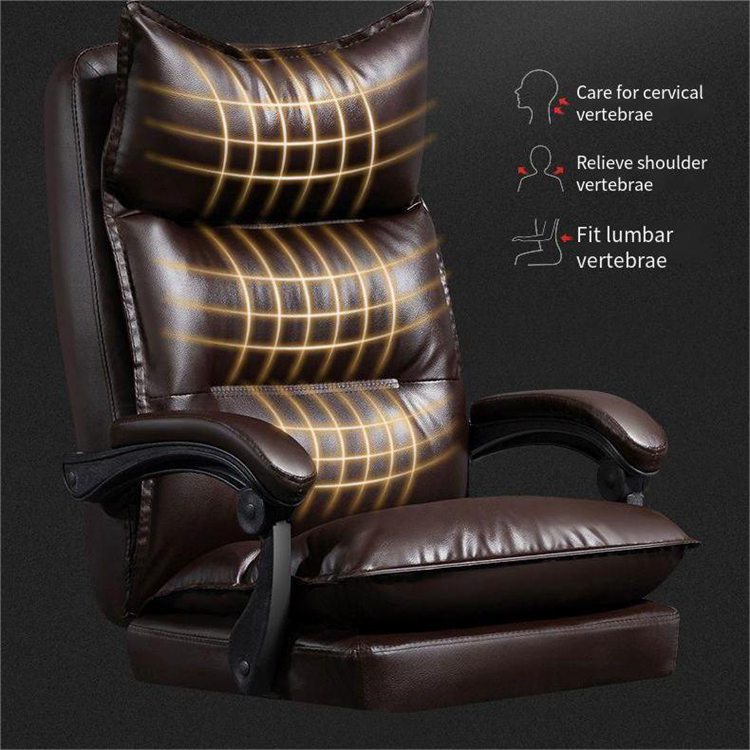 Technical Leather Doll Cotton Density Soft Cotton Office Chair Adjustable Back Height