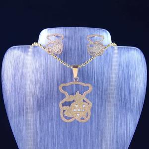China High Quality Stainless Steel Jewelry Set LUS22-2 wholesale