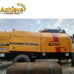 Static Used SANY Concrete Pump 150 mm Pump HBT8018