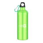 Multi Colored 600ml Sports Aluminum Hiking Water Bottle with Fluorescent