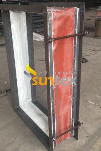 China Impregnated Silicone Rubber Coated Fiberglass Cloth/fabric For Expansion Joint/curtain wholesale