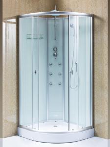 China 31''X31''X85'' Shower Pods Cabins Aluminum Frame wholesale