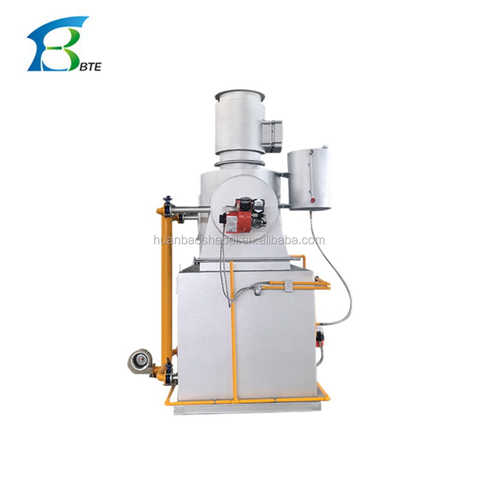 Eco-friendly Solid Waste Incinerator Environmentally Friendly Design Diesel Oil/Gas Fuel