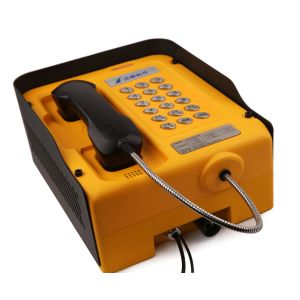IP68 Weatherproof Industrial Telephone with Magnetic Handset and Telescopic