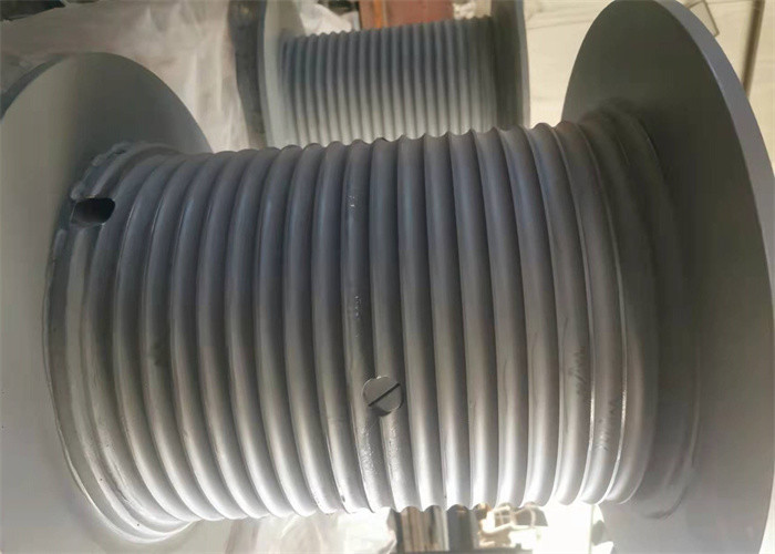 Not Disorderly Rope Grooved Winch Drum Construction Machinery Tower Crane Parts