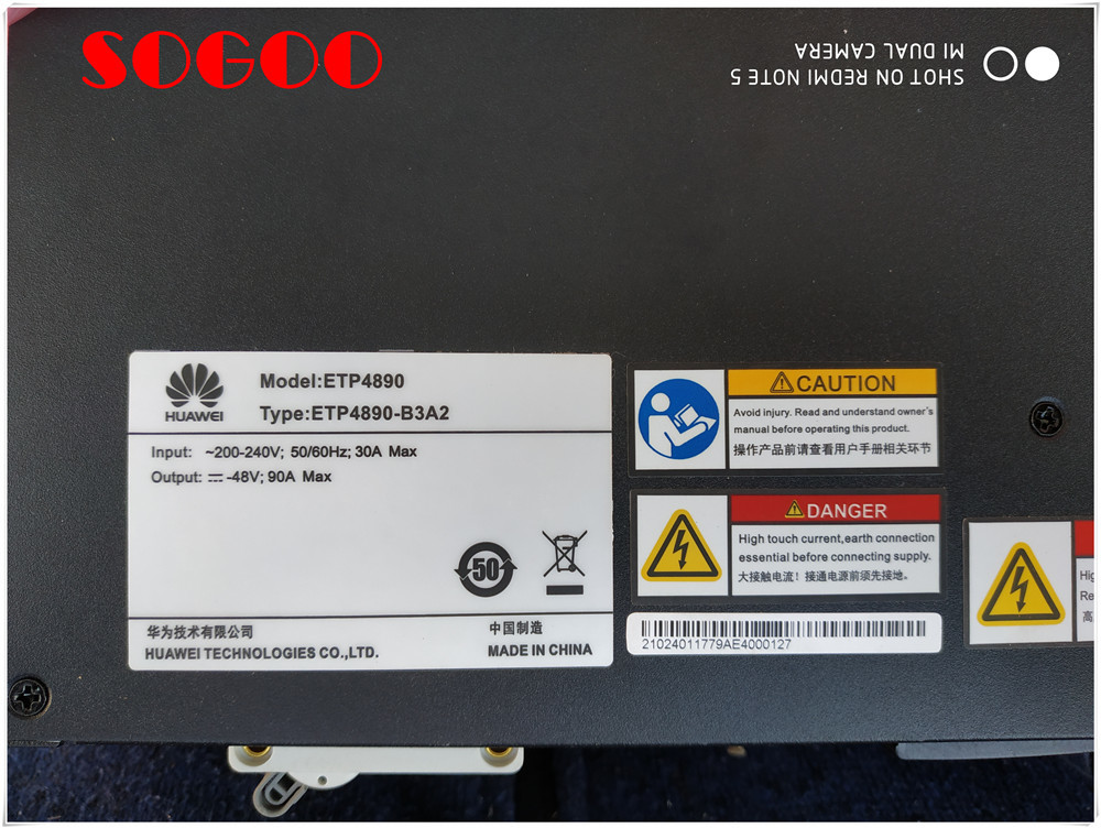 Huawei ETP4890-B3A2 Embedded Power Supply 48V 90A AC to DC