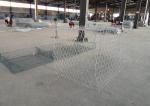 Flexible Galfan Gabion Baskets , Harshest Environments Gabion Mesh Cage