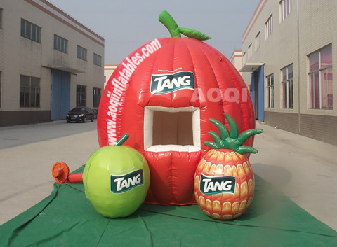 China inflatable fruit booth tent wholesale
