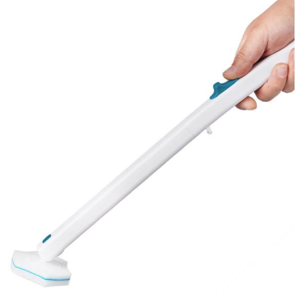 White Replaceable Head Innovative Design Toilet Brush High-End Designed For Bathrooms